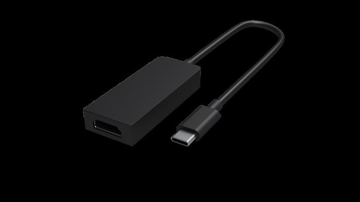 Microsoft Usb-c To Hdmi Adapter Per Surface Book2 Nero