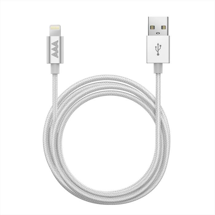 AAAMAZE Aluminum Lightning Cable 1.8m-silver