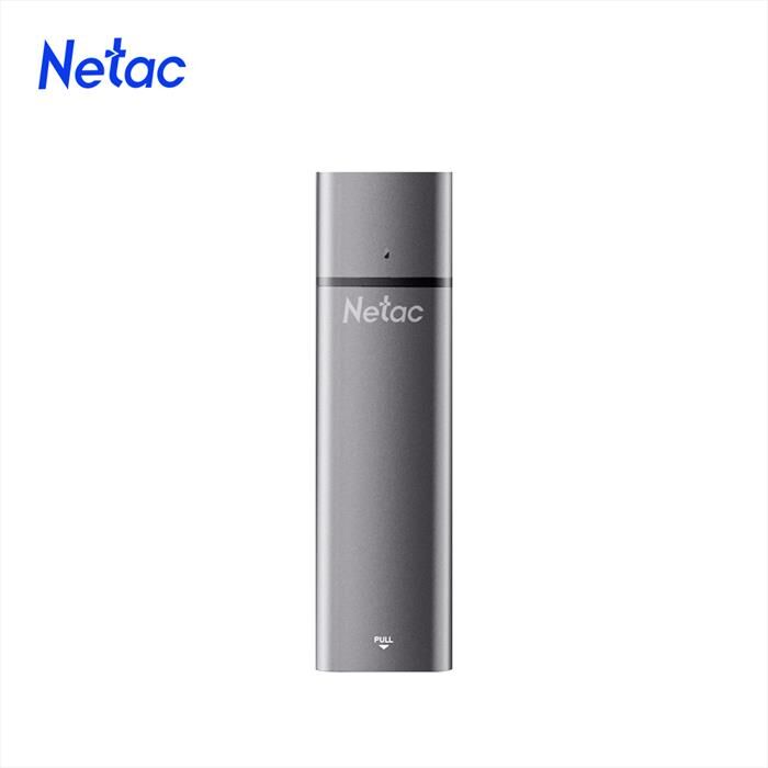 NETAC Cabinet Enclosure Allum.per M.2 Sata Cavo Usb C-aluminio