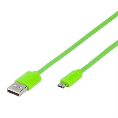 Vivanco Micro Usb 2.0 Usb A-plug To Usb Micro B-plug-verde Vivanco Micro Usb 2.0 Usb A-plug To Usb Micro B-plug-verde