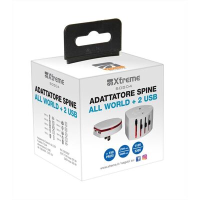 Xtreme 50504 Adattatore Internazionale Xtreme 50504 Adattatore Internazionale