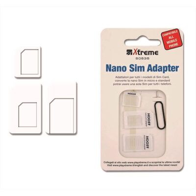 Xtreme 50535 Adattatore Universali Di Sim Card Xtreme 50535 Adattatore Universali Di Sim Card
