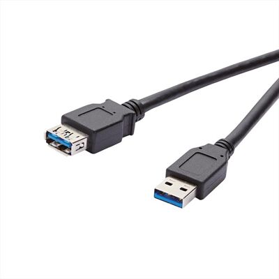 SBS Usb 3.1 Gen.1 Extension Cavo A-plug To A-socket-nero SBS Usb 3.1 Gen.1 Extension Cavo A-plug To A-socket-nero