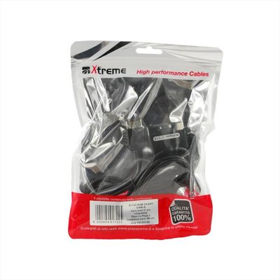 Xtreme 91722 Rgb Scart Cable-nero Xtreme 91722 Rgb Scart Cable-nero