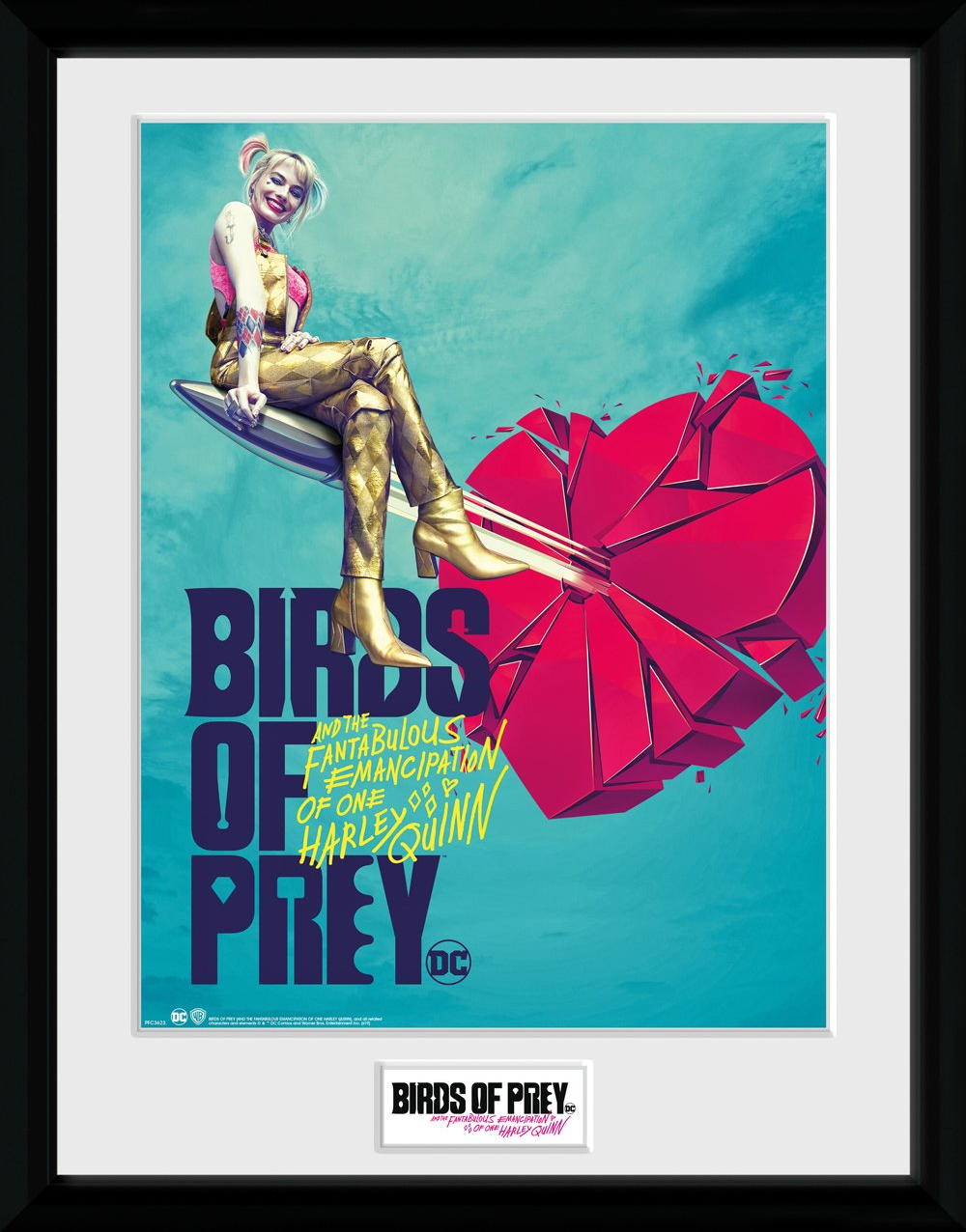 Stampa In Cornice 30x40cm. Birds Of Prey One Sheet Bullet