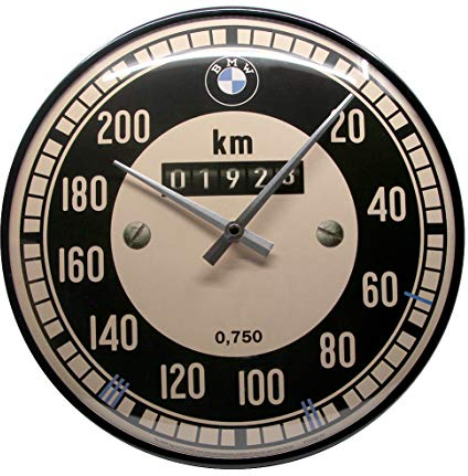 Orologio Wall Clock BMW - Tachiometro, 31x6x31 cm