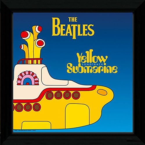 Foto In Cornice Beatles. Yellow Submarine 1 Foto In Cornice Beatles. Yellow Submarine 1
