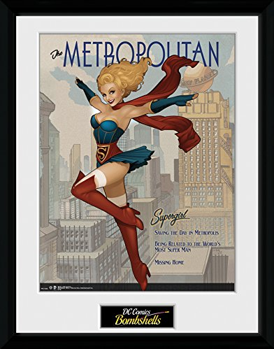 Foto in cornice Dc Comics Bombshells. Supergirl