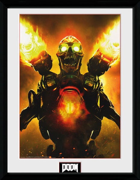 Foto in cornice Doom. Key Art Foto in cornice Doom. Key Art