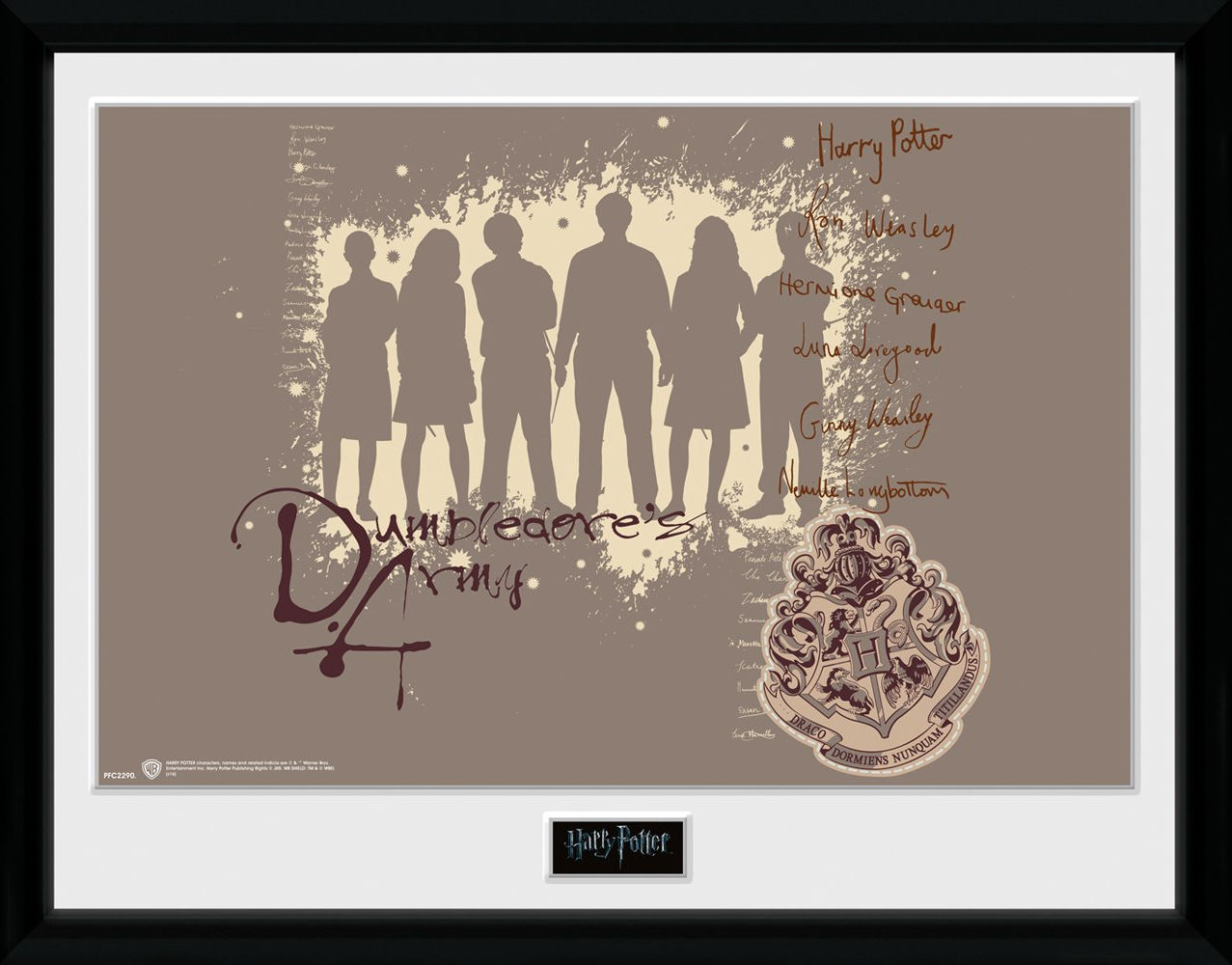 Stampa In Cornice 30x40 cm. Harry Potter. Dumbledore's Army Stampa In Cornice 30x40 cm. Harry Potter. Dumbledore's Army
