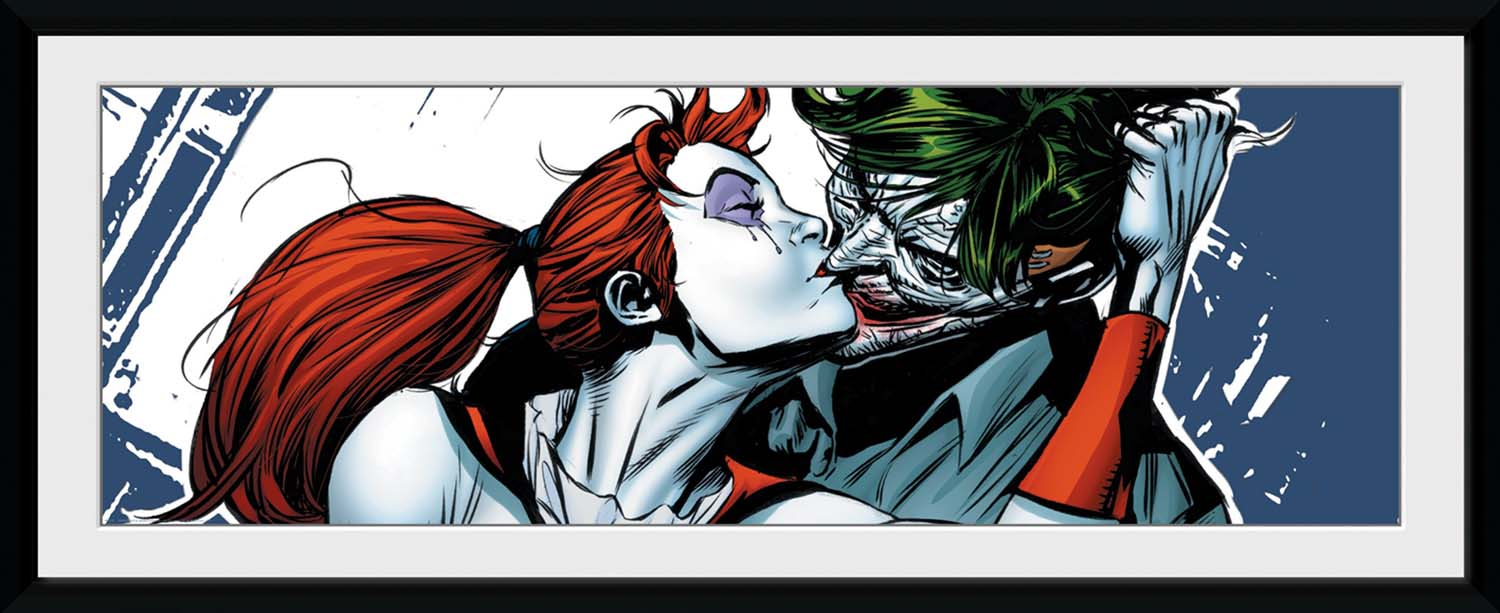 Stampa in Cornice Dc Comics. Kiss