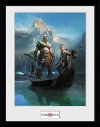 Stampa In Cornice 30x40cm God Of War. Key Art Stampa In Cornice 30x40cm God Of War. Key Art