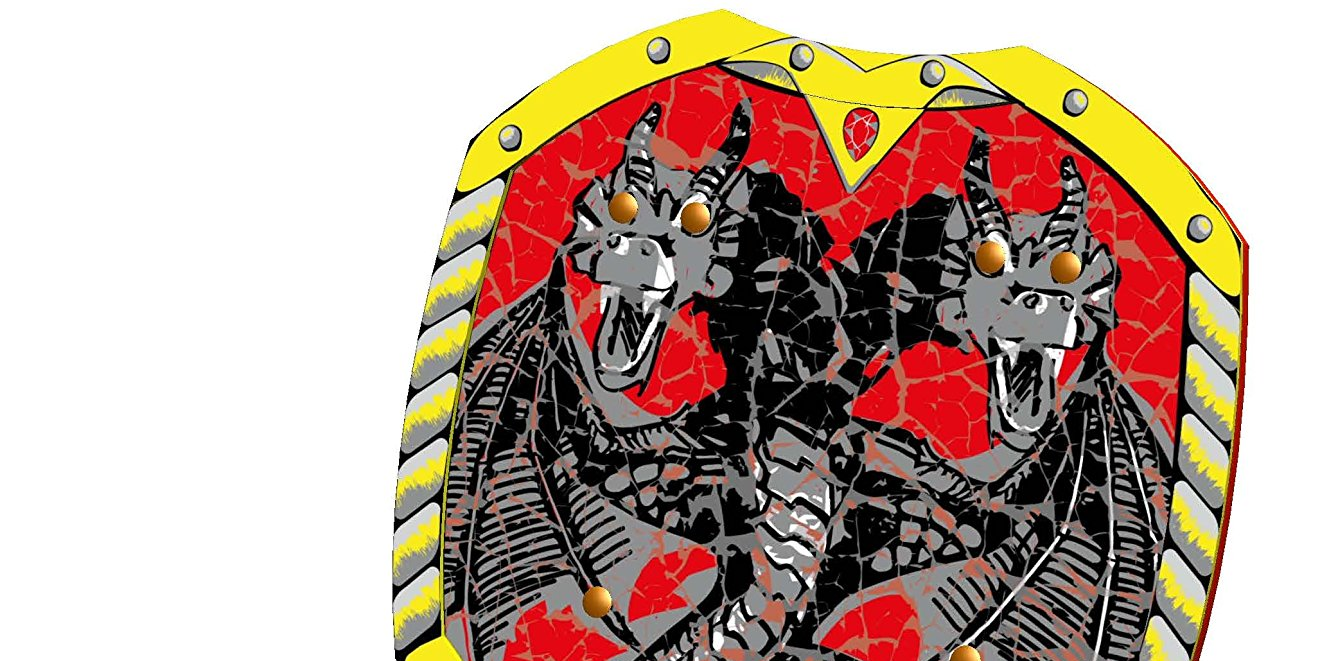 Protezioni in EVA Scudo del Cavaliere del Drago Protezioni in EVA Scudo del Cavaliere del Drago