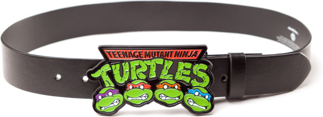 Mutant Cintura Teenage Mutant Ninja Turtles Logo Buckle W/ Black Strap Mutant Cintura Teenage Mutant Ninja Turtles Logo Buckle W/ Black Strap