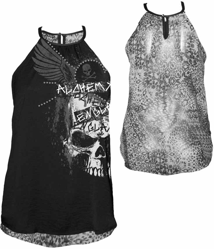 Top donna Alchemy. Aea Nantes Rock On' Black Top donna Alchemy. Aea Nantes Rock On' Black