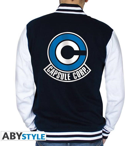 Dragon Ball. Jacket. Capsule Corp Homme Navy/White Double Xl Dragon Ball. Jacket. Capsule Corp Homme Navy/White Double Xl