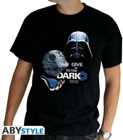 Star Wars. T-shirt Dark Side Man Ss Black. Basic Double Xl Star Wars. T-shirt Dark Side Man Ss Black. Basic Double Xl