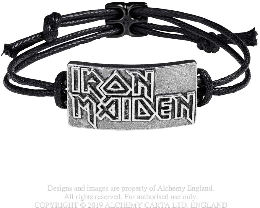 Braccialetto Iron Maiden: Logo Braccialetto Iron Maiden: Logo