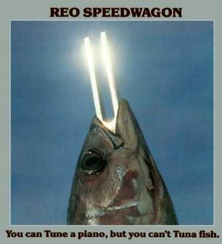 You Can Tune a Piano but You Can't Tuna Fish REO Speedwagon You Can Tune a Piano but You Can't Tuna Fish REO Speedwagon