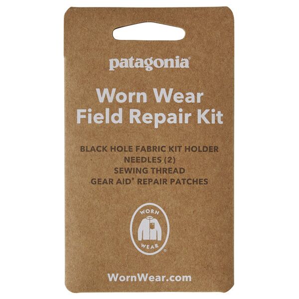 patagonia worn wear field repair kit - kit riparazione black