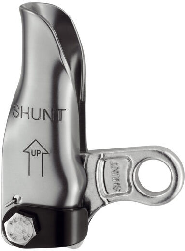 Petzl Shunt - bloccante Black/Steel