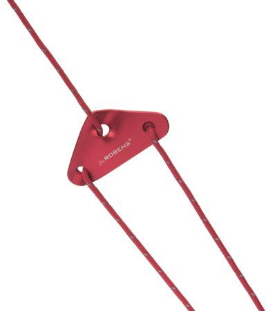 Robens Guyline Alloy Adjuster - accessorio tende campeggio Red