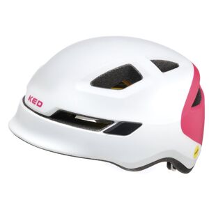 KED Pop - casco bici - bambino White/Pink S (48-52 cm)