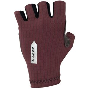 Q36.5 Pinstripe Summer - guanti ciclismo Dark Red L