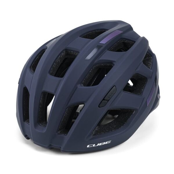 cube road race teamline - casco da bici blue l