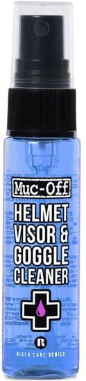 muc-off helmet, visor & google cleaner - pulitore lenti e casco blue 30 ml