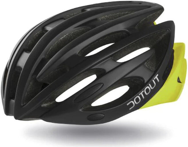 Dotout Shoy - casco bici Black/Yellow XS/M