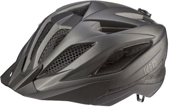 KED Street Junior Pro - casco bici - bambino Black M