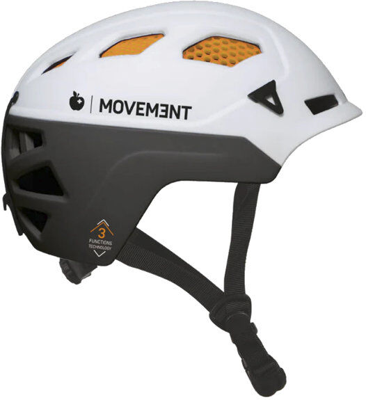 Movement 3Tech Alp Honeycomb - casco scialpinismo White/Black/Orange M