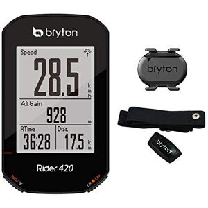 Bryton Rider 420 T - computer bici Black