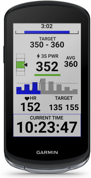 garmin edge 1040 - ciclocomputer gps white/black 0