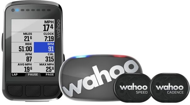 Wahoo Elemtn Bolt GPS Bundle - ciclocomputer gps Black