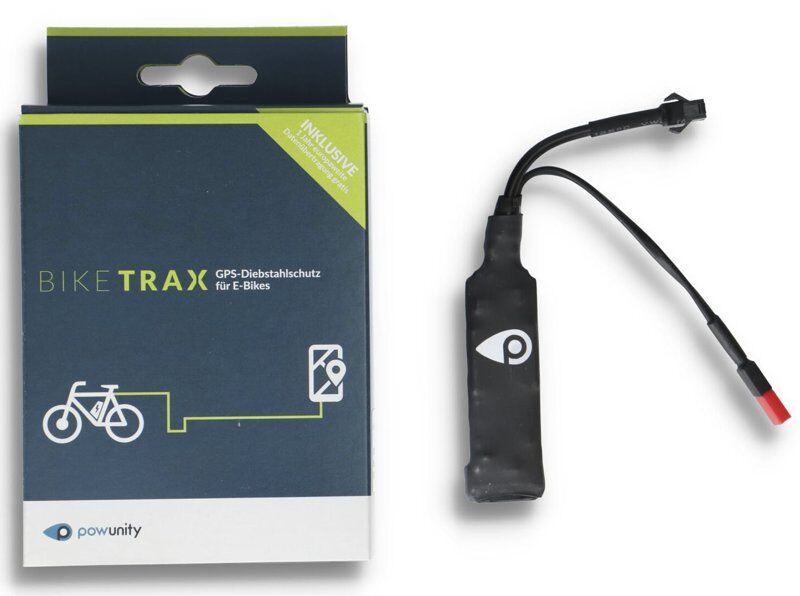 PowUnity Bike Trax GPS - tracker per bici elettriche Bosch Black