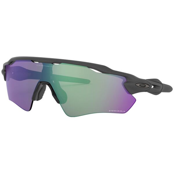 oakley radar ev path - occhiali bici steel grey