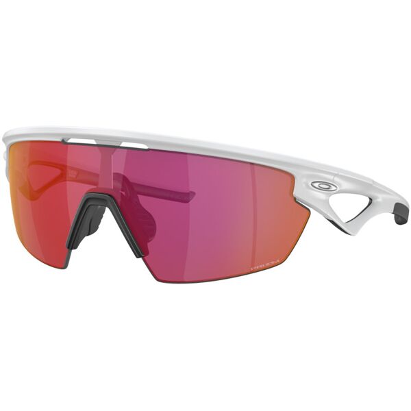 oakley sphaera - occhiali sportivi white/dark grey