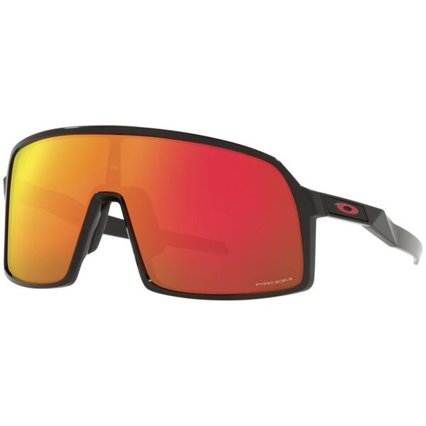 oakley sutro s - occhiali sportivi ciclismo red/black