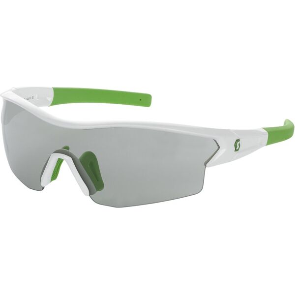 scott leap - occhiali sportivi white/green