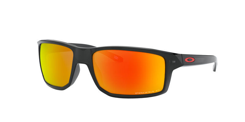 oakley gibston - occhiali da sole sportivi black/orange