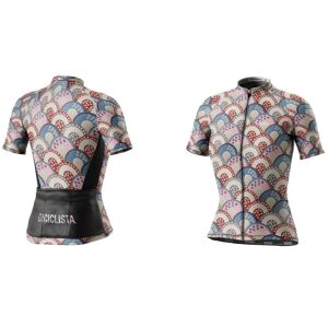 Biciclista Right On W - maglia ciclismo - donna Beige/Red/Pink/Blue S