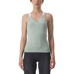 Castelli Solaris - top ciclismo - donna Green/White XS