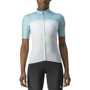 Castelli Velocissima - maglia ciclismo - donna Light Blue/White M