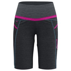 Crazy Exit -pantaloni corti trekking - donna Dark Grey/Pink L