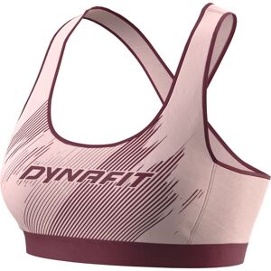 Dynafit Alpine Graphic W - reggiseno sportivo alto sostegno - donna Dark Red/Light Pink S