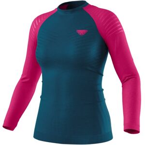 Dynafit Tour Light Merino - maglietta tecnica a manica lunga - donna Dark Blue/Pink XS