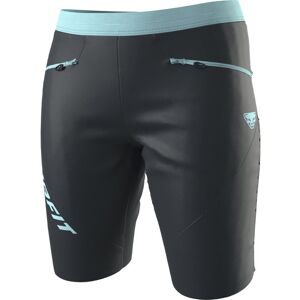 Dynafit Traverse Dst W- pantaloni corti alpinismo - donna Dark Blue/Light Blue M