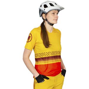 Endura W's SingleTrack Print T - maglia mtb - donna Yellow XS